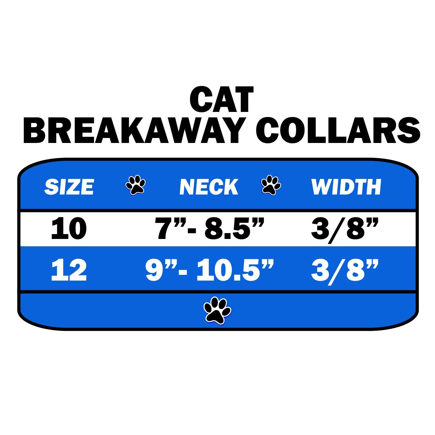 Breakaway Cat Collar With Band Plain, "Velvet"