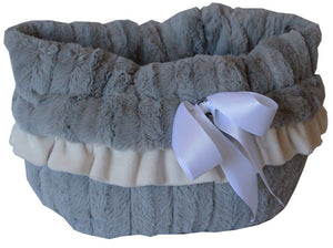 Dog, Puppy & Pet or Cat Reversible Snuggle Bugs Pet Bed, Bag, and Car Seat All-in-One (Available in 6 different colors!)