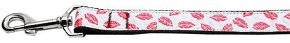 Pet Dog & Cat Nylon Collar or Leash, "Sparkling Smooches"