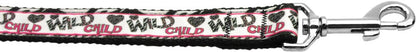 Pet Dog & Cat Nylon Collar or Leash, "Wild Child"