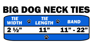 Big Dog Neck Ties, "Blue & Khaki"