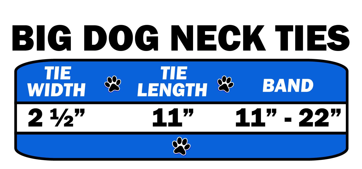 Big Dog Neck Ties, "Animal Prints" (Choose from: Leopard or Zebra Print)
