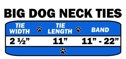 Big Dog Neck Ties, "Animal Prints" (Choose from: Leopard or Zebra Print)