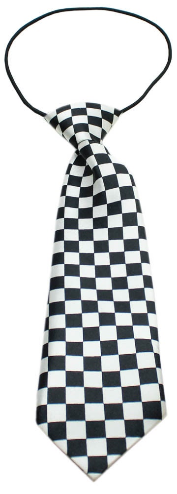 Big Dog Neck Ties, "Checkered" (Choose from: Black or Red)