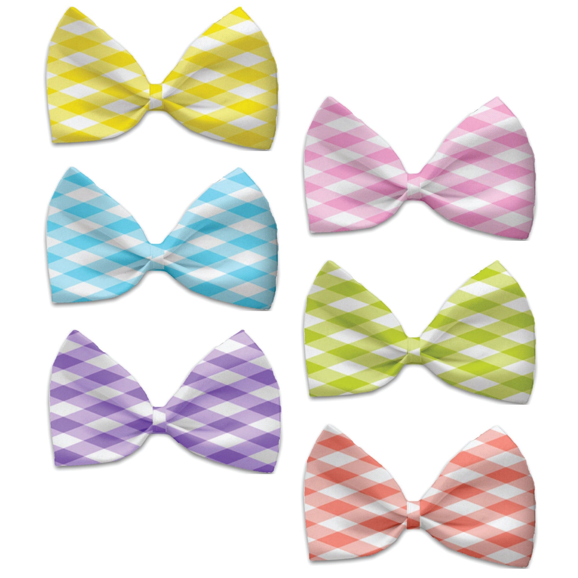 Pet, Dog and Cat Bow Ties, "Plaids Group" *Available in 6 different pattern options!*