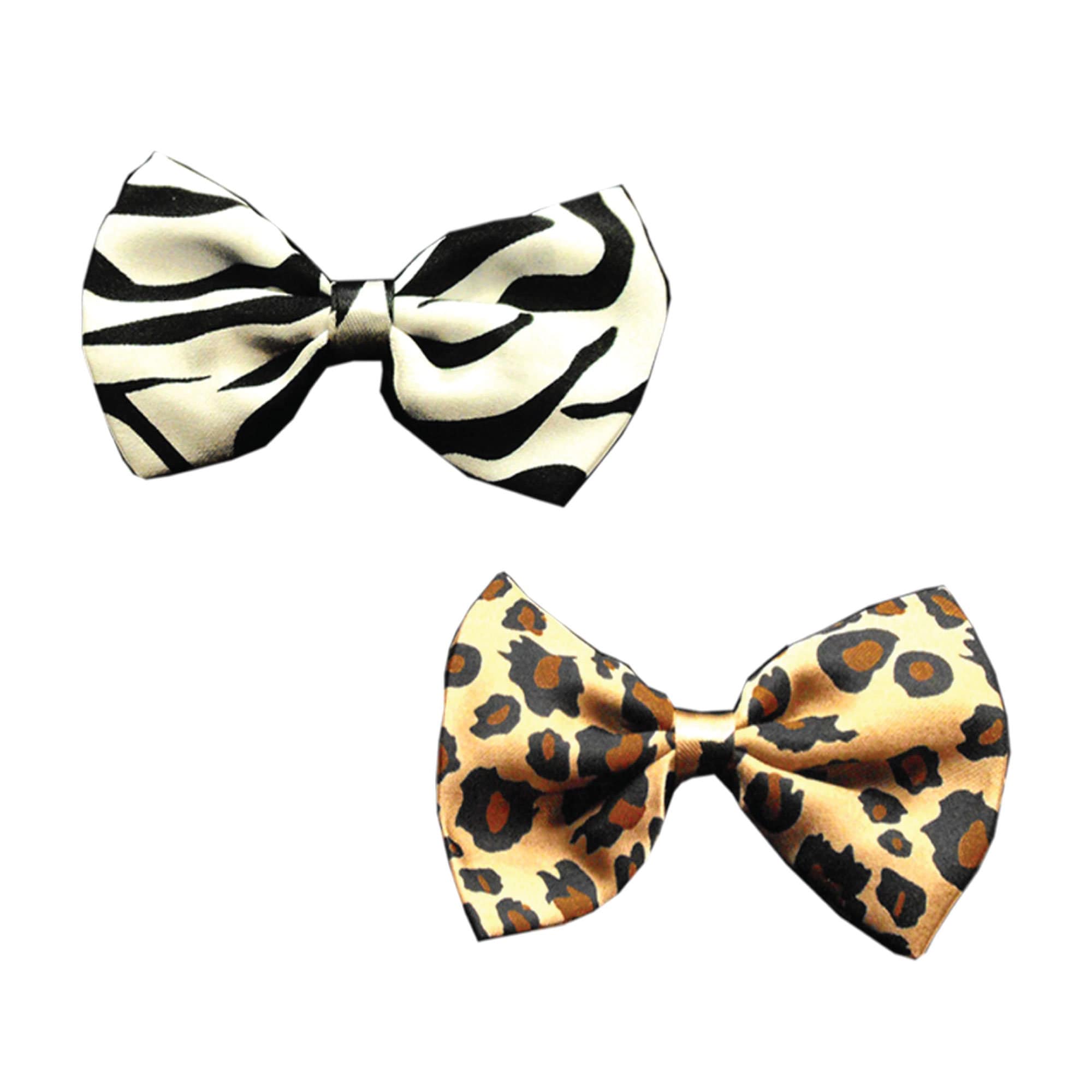 Pet, Dog and Cat Bow Ties, "Animal Prints" *Choose from Zebra or Leopard Print!*