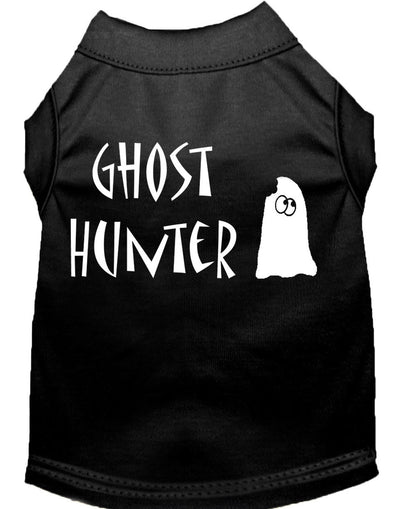 Halloween Pet Dog & Cat Shirt Screen Printed, "Ghost Hunter"