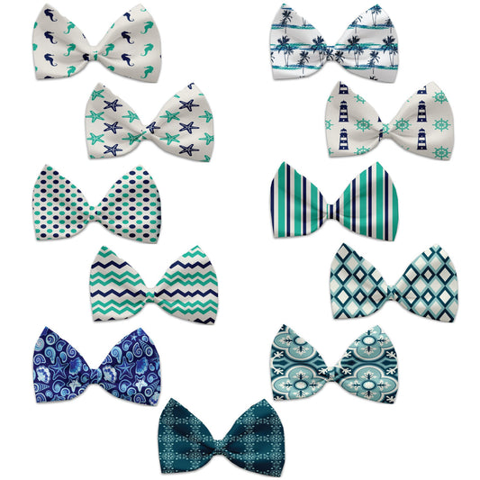 Pet, Dog and Cat Bow Ties, &quot;Nautical Group&quot; *Available in 10 different pattern options!*