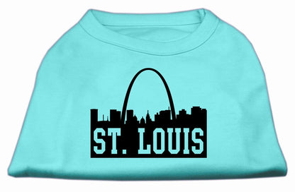 Pet Dog & Cat Shirt Screen Printed, "St. Louis Skyline"