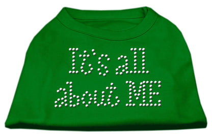 Pet Dog & Cat Shirt Rhinestone,"It's All About Me"