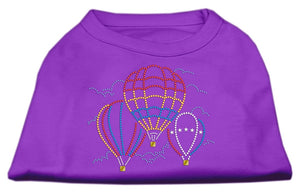 Pet Dog & Cat Shirt Rhinestone, "Hot Air Balloon"