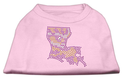 Pet Dog & Cat Shirt Rhinestone, "Louisiana"