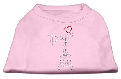 Pet Dog & Cat Shirt Rhinestone, "Paris"