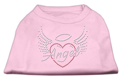 Pet Dog & Cat Shirt Rhinestone, "Angel Heart"