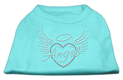 Pet Dog & Cat Shirt Rhinestone, "Angel Heart"