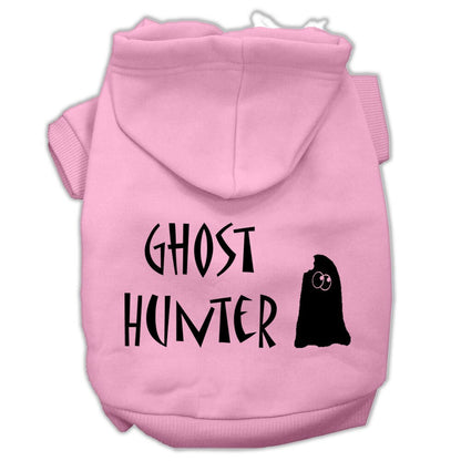 Halloween Pet, Dog & Cat Hoodie Screen Printed, "Ghost Hunter"