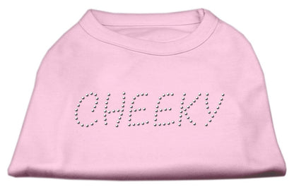 Pet Dog & Cat Shirt Rhinestone, "Cheeky"