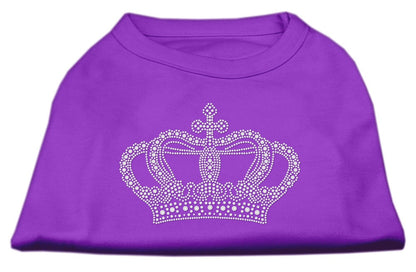 Pet Dog & Cat Shirt Rhinestone, "Crown"