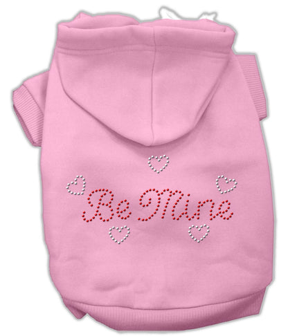 Pet, Dog & Cat Hoodie Rhinestone, "Be Mine"