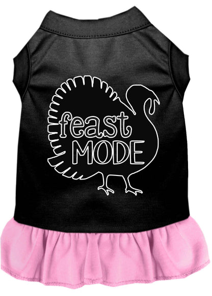 Thanksgiving Pet Dog & Cat Dress Screen Printed, "Feast Mode"