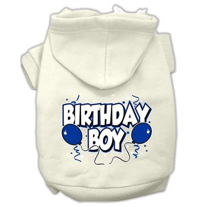 Pet, Dog & Cat Hoodie Screen Printed, "Birthday Boy"