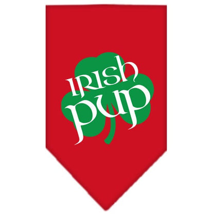 Pet and Dog Bandana Screen Printed, "Irish Pup"