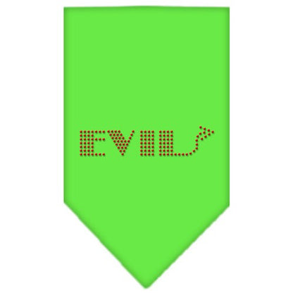 Pet and Dog Bandana Rhinestone, "Evil"