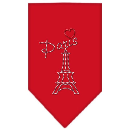 Pet and Dog Bandana Rhinestone, "Paris"