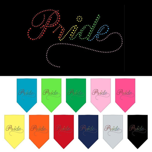 Pet and Dog Bandana Rhinestone, "Pride"