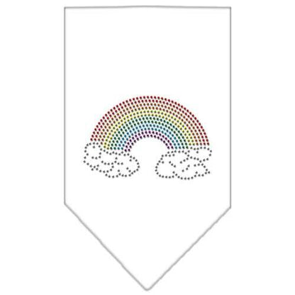 Pet and Dog Bandana Rhinestone, "Rainbow"