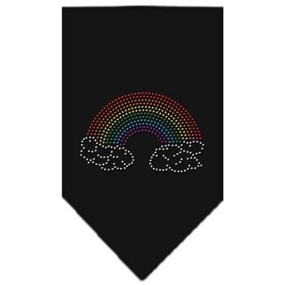 Pet and Dog Bandana Rhinestone, "Rainbow"