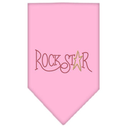 Pet and Dog Bandana Rhinestone, "Rock Star"