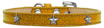 Dog, Puppy & Pet Widget Ice Cream Collar, "Silver Star"