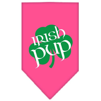 Pet and Dog Bandana Screen Printed, "Irish Pup"