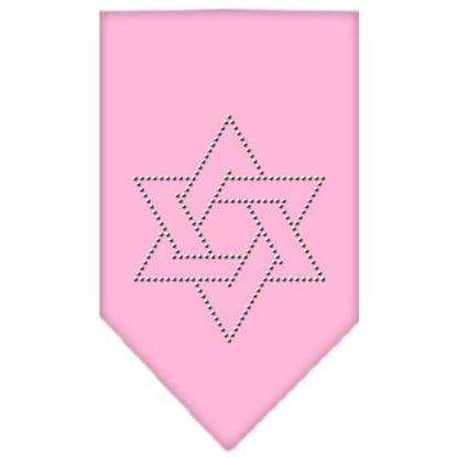 Pet and Dog Bandana Rhinestone, "Star Of David"