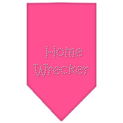 Pet and Dog Bandana Rhinestone, "Home Wrecker"