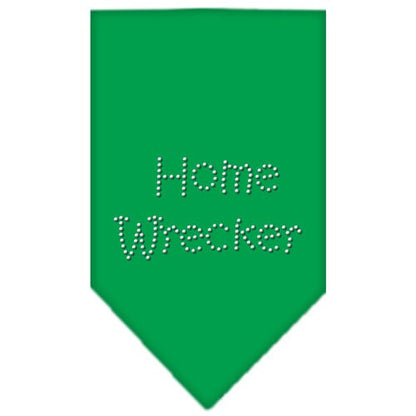 Pet and Dog Bandana Rhinestone, "Home Wrecker"