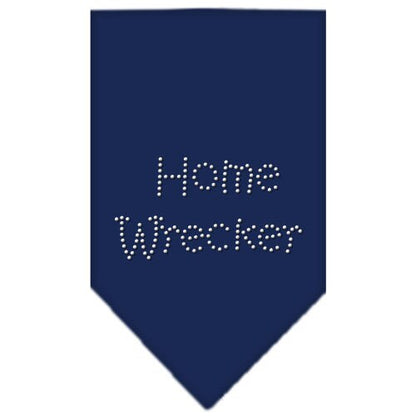 Pet and Dog Bandana Rhinestone, "Home Wrecker"