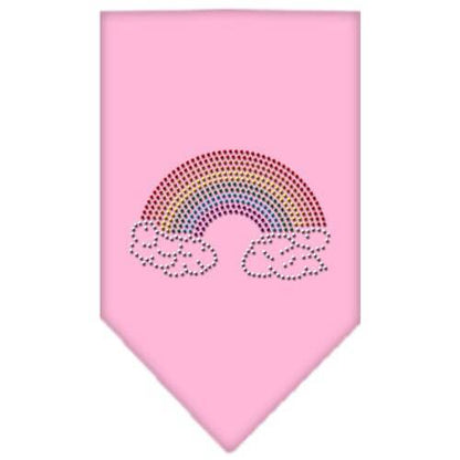 Pet and Dog Bandana Rhinestone, "Rainbow"