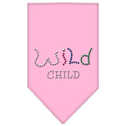 Pet and Dog Bandana Rhinestone, "Wild Child"