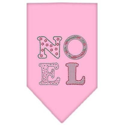 Christmas Pet and Dog Bandana Rhinestone, "Noel"