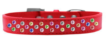 Dog, Puppy & Pet Fashion Collar, "Confetti Crystal Rimsets Sprinkles"