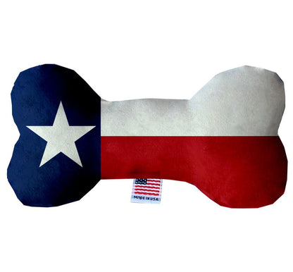 Pet & Dog Plush Bone Toys, "Texas Desert" (Set 3 of 3 Texas State Toy Options, available in different pattern options!)