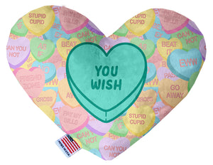Pet & Dog Plush Heart Toy, &quot;You Wish&quot;