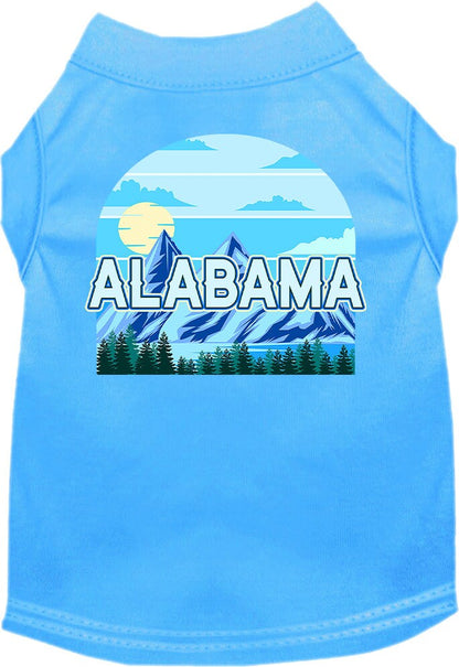 Pet Dog & Cat Screen Printed Shirt for Medium to Large Pets (Sizes 2XL-6XL), "Alabama Trailblazer"