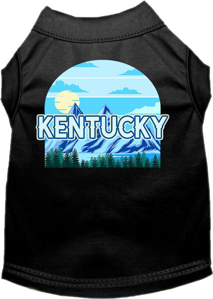 Pet Dog & Cat Screen Printed Shirt for Medium to Large Pets (Sizes 2XL-6XL), "Kentucky Trailblazer"