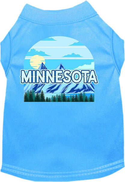 Pet Dog & Cat Screen Printed Shirt for Medium to Large Pets (Sizes 2XL-6XL), "Minnesota Trailblazer"