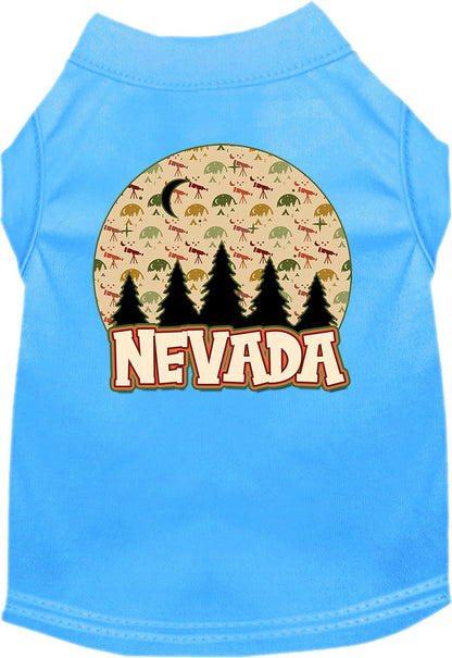 Pet Dog & Cat Screen Printed Shirt for Medium to Large Pets (Sizes 2XL-6XL), "Nevada Under The Stars"