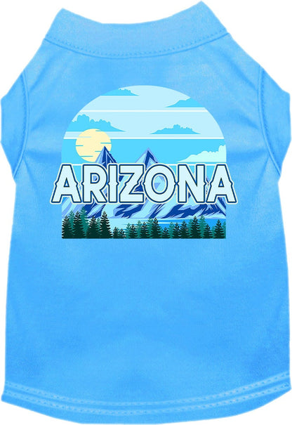 Pet Dog & Cat Screen Printed Shirt for Medium to Large Pets (Sizes 2XL-6XL), "Arizona Trailblazer"