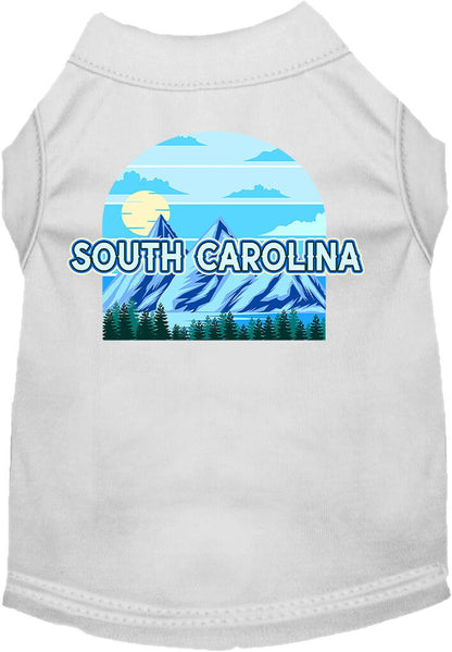 Pet Dog & Cat Screen Printed Shirt for Medium to Large Pets (Sizes 2XL-6XL), "South Carolina Trailblazer"